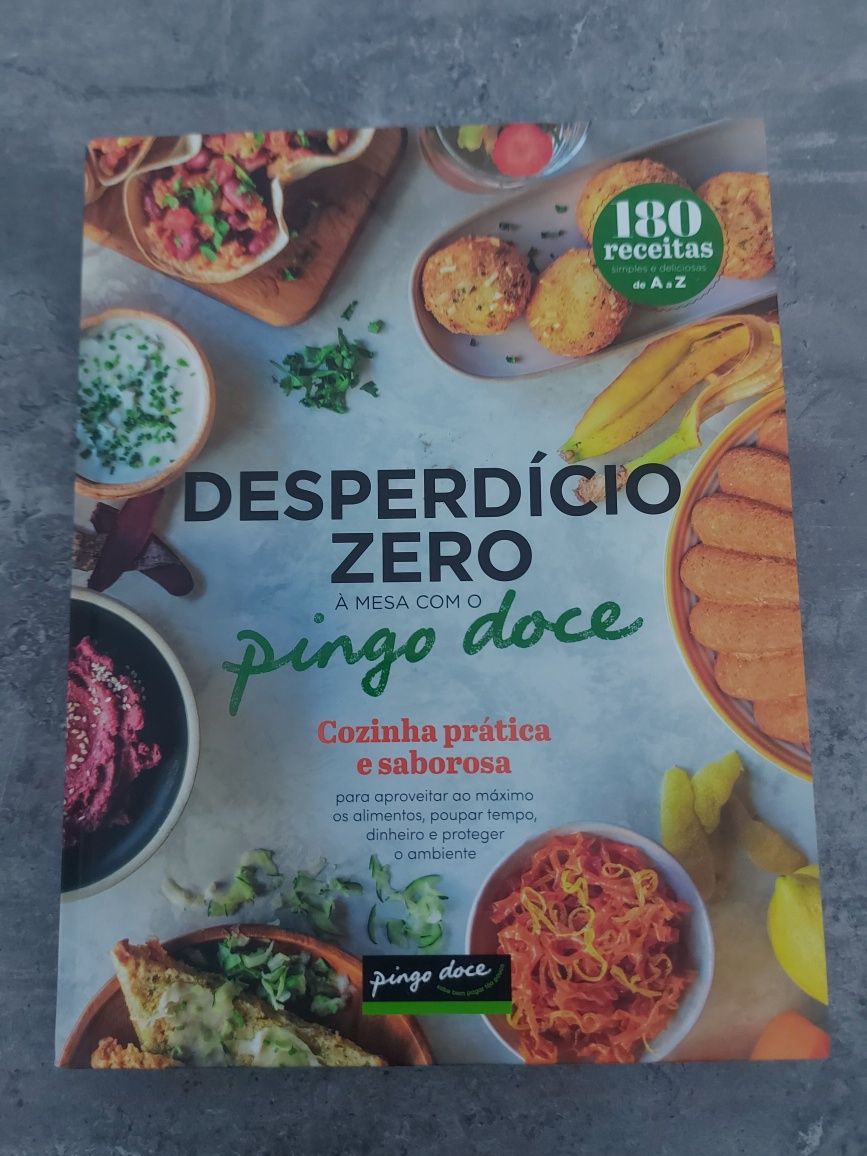 Livro Desperdício zero à mesa com o pingo doce