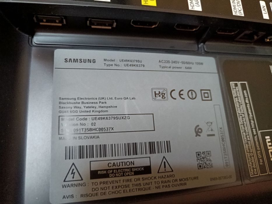 Samsung 49 дюмів