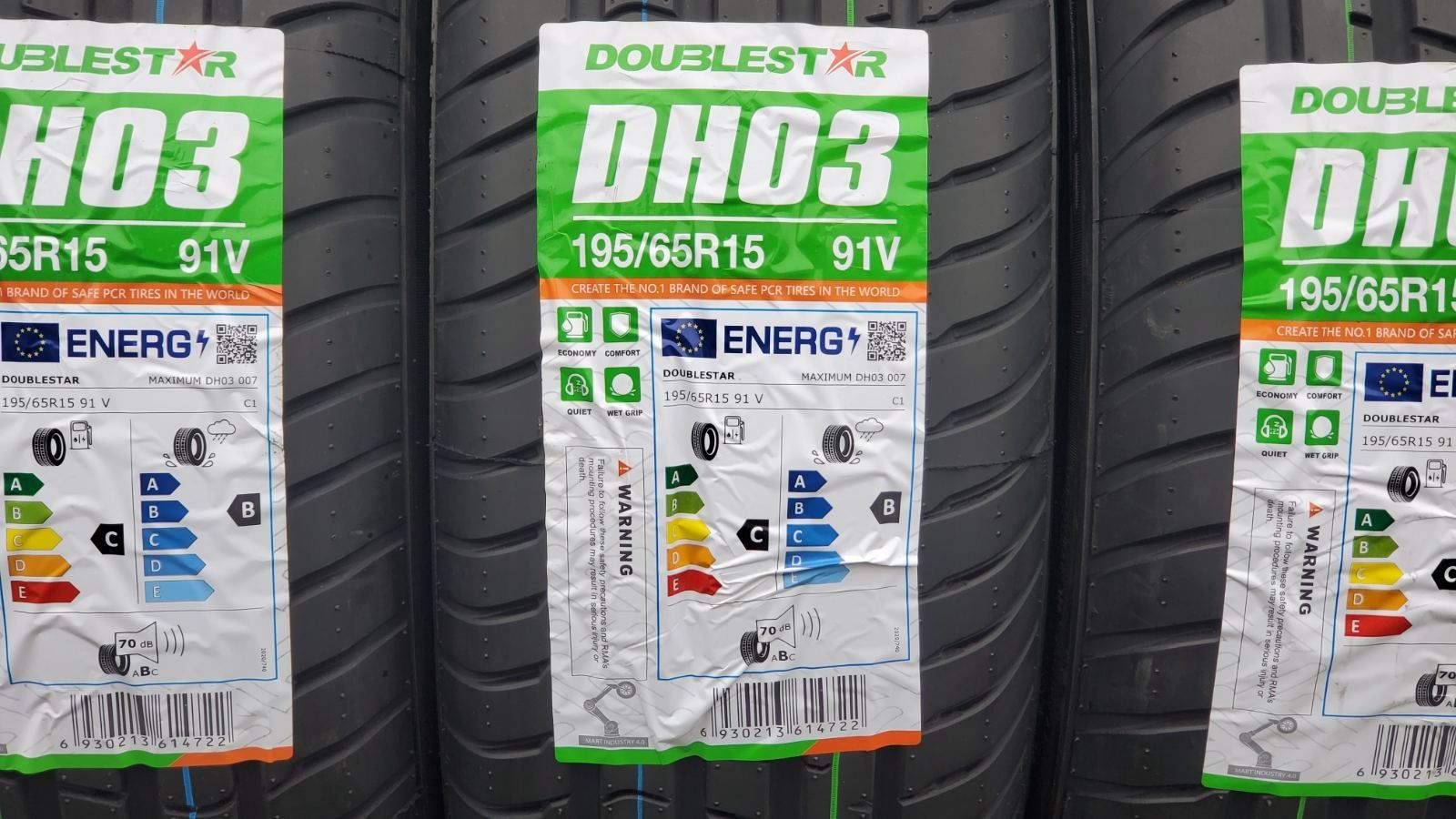 Шини 195/65 R 15 Doublestar MAXIMUM DH03. Літо. Нові колеса склад