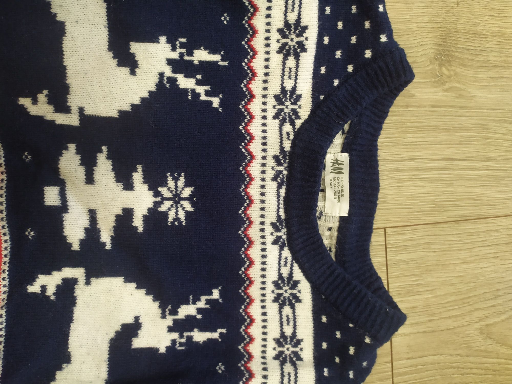 Новорічна кофта светр джемпер лонгслів