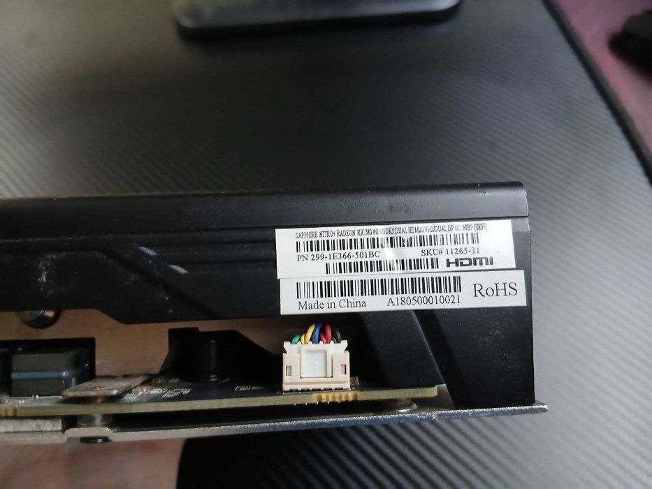 Sapphire Radeon RX 580 4GD5 NITRO+