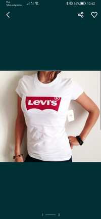 Koszulka bluzka t-shirt damska Levis r. S