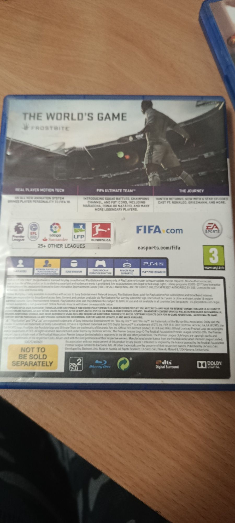 Gra ps 4 FIFA 18