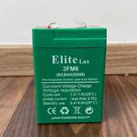 Аккумулятор Elite 6v 6ah/20HR для фонарика и детского электромобиля