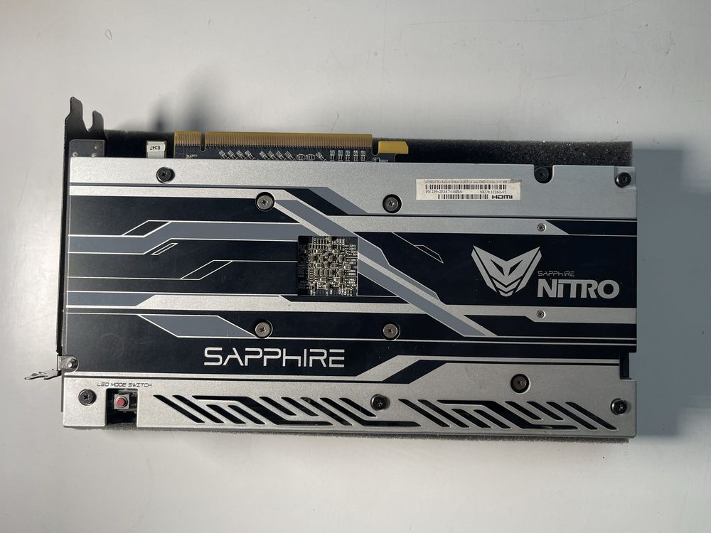 Відеокарта Sapphire NITRO+ RX 480 OC 4 GB (11260-02)