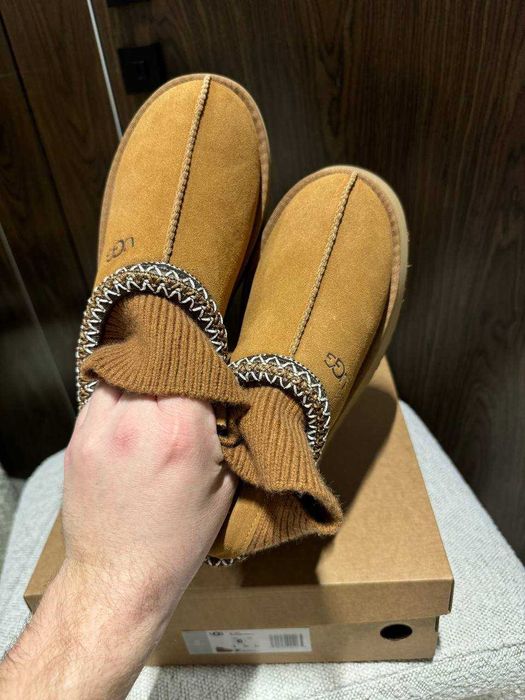 Угги Ugg Tasman Platform Sock Chestnut / Уггі Тасман Сок на платформі