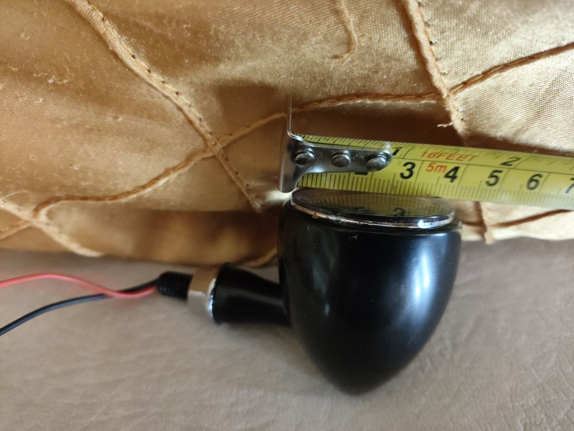 Mini piscas led para moto