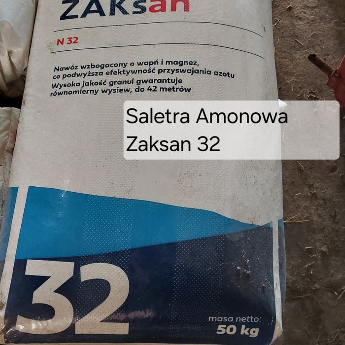Saletra Amonowa Zaksan 32 cena za worek