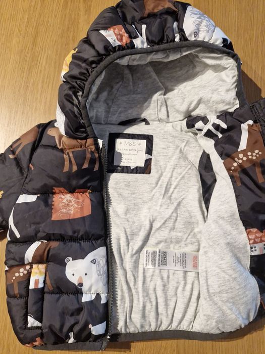 Kurtka niemowlęca 3-6 m. + golf