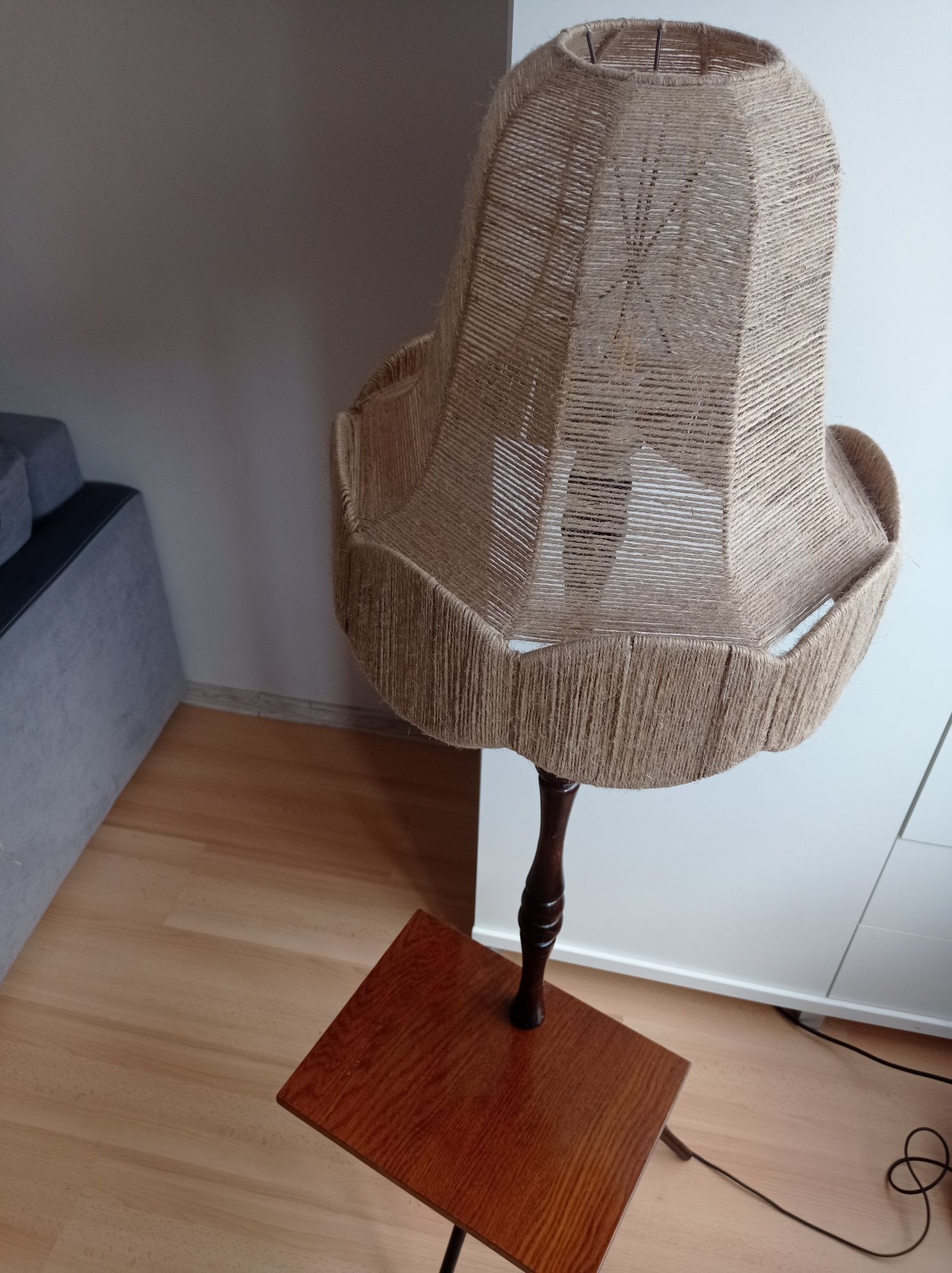 Lampa stojąca PRL