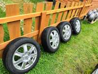 Felgi Alu 16 + Opony 195/60r16 Wzmacniane C 5x112 VW Audi Seat Skoda