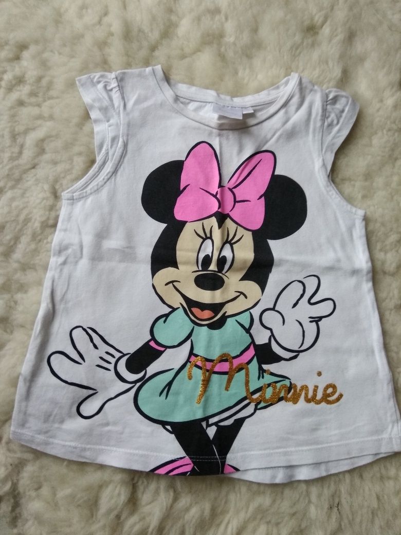 T-shirt dla dziewczynki r.110 Disney