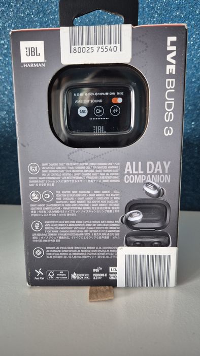 Słuchawki bezprzewodowe JBL Live Buds 3