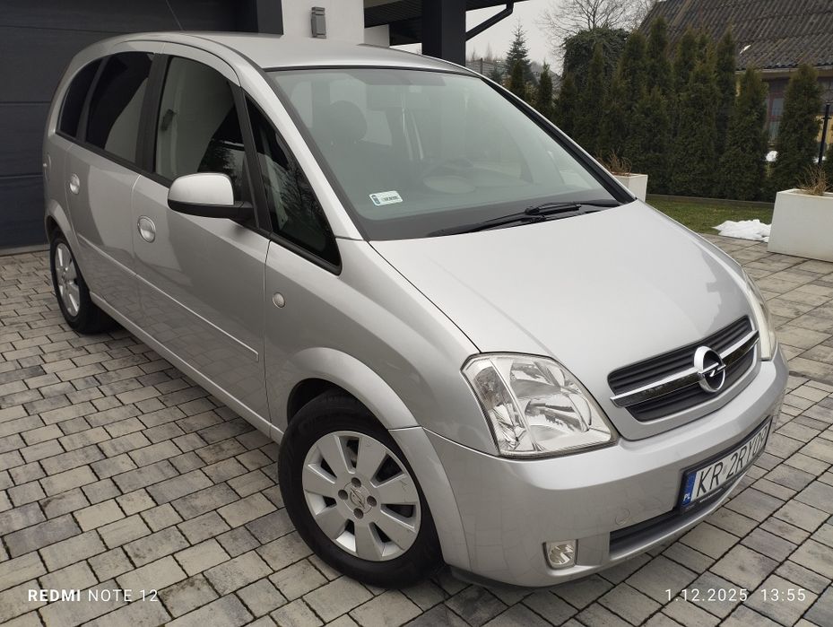 OPEL MERIVA 1.6 benzyna 170 tyś zdrowa zadbana
