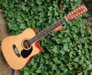 Nowa gitara elektro akustyczna 12 strunowa HB D-200CE