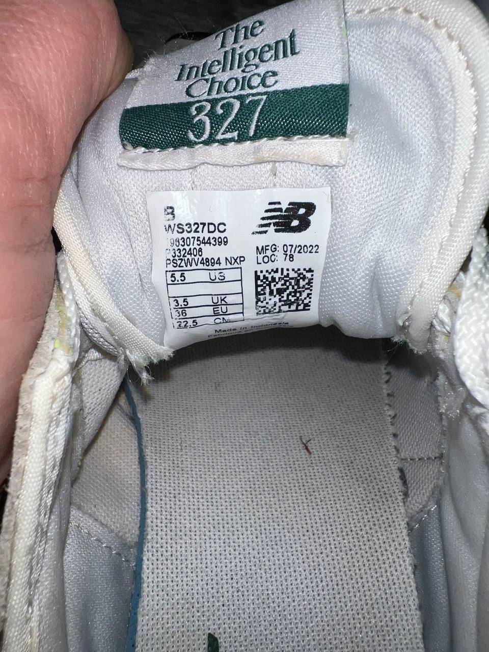Кросівки шкіряні New Balance 327 100%оригінал
