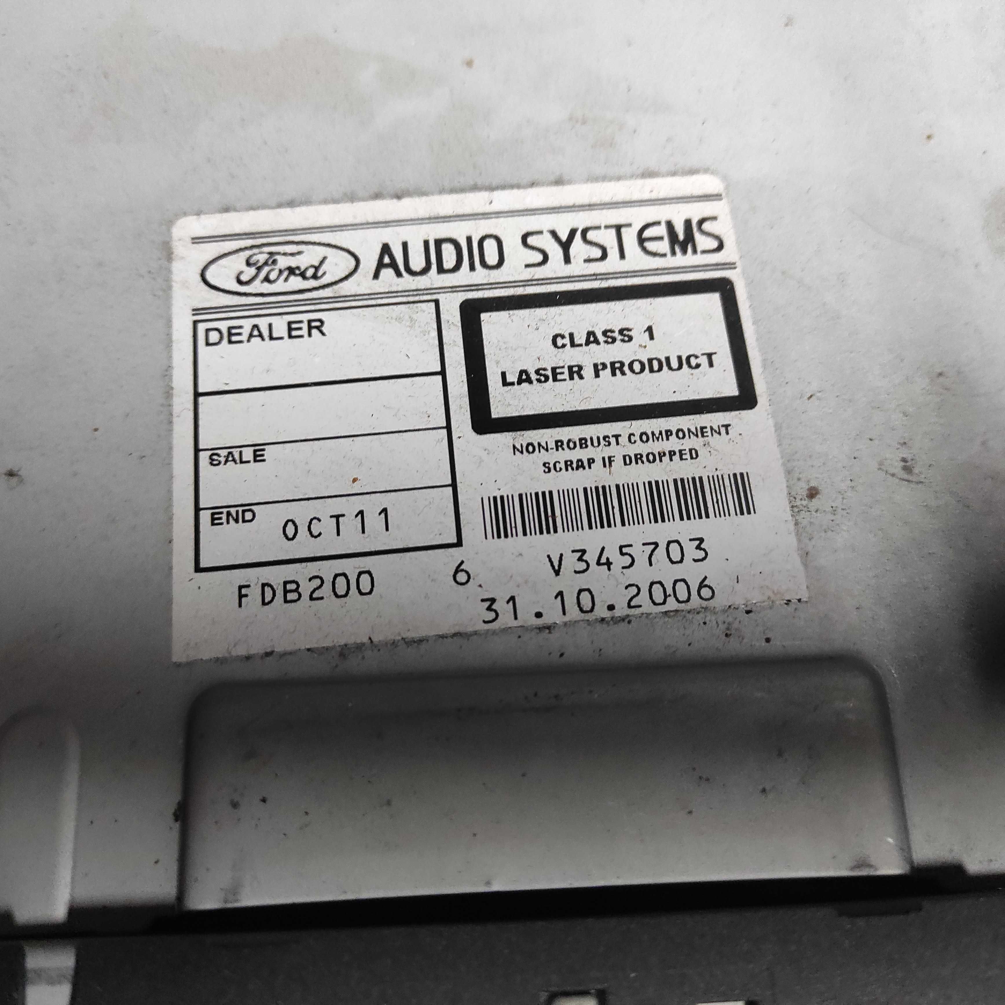 Radio samochodowe Focus Mk 2 CD 6000
