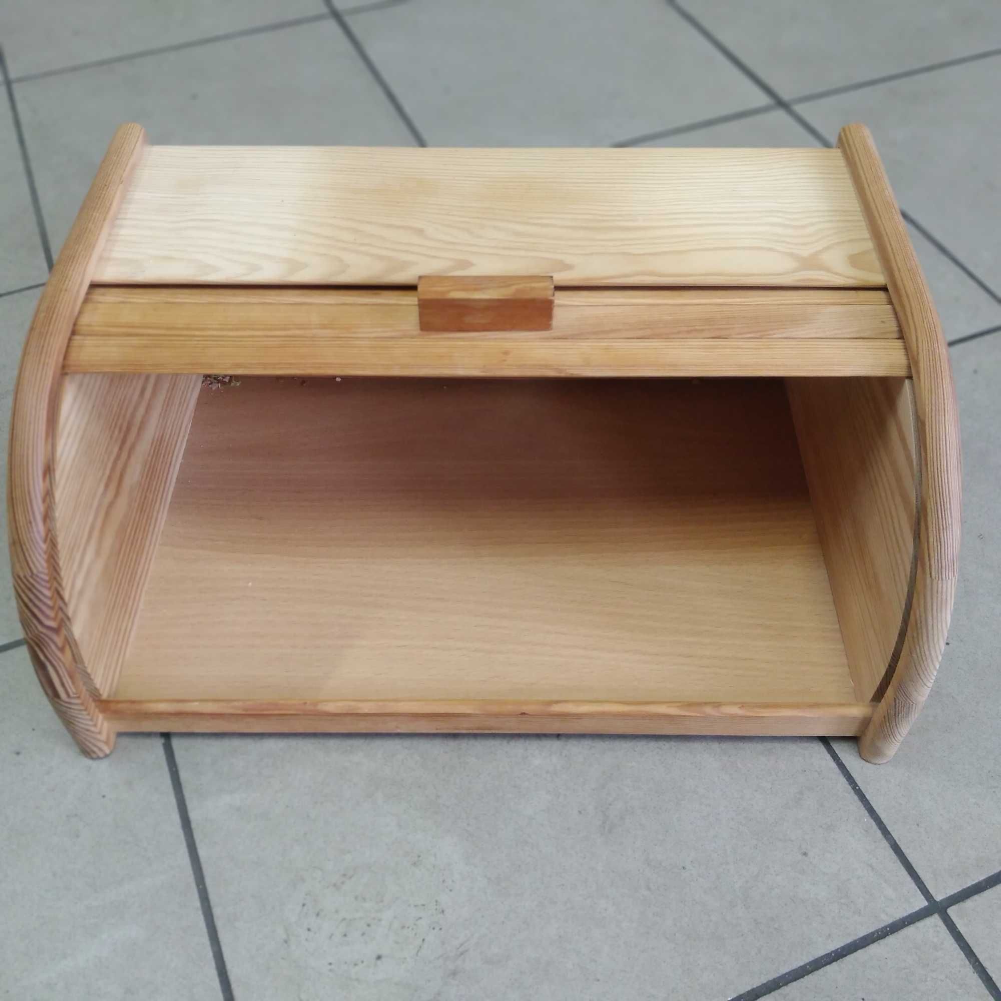 NOWY - Drewniany Pojemnik na chleb 40 x 27 cm/
Zachęcam do zakupu