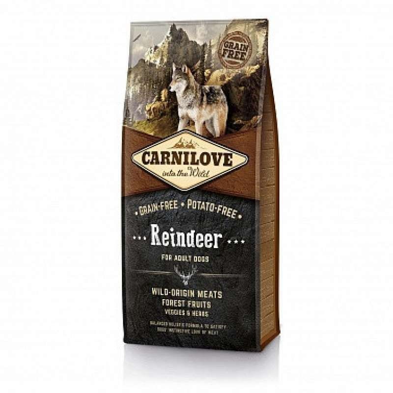 Корм Carnilove Adult Reindeer (c мясом северного оленя) 1.5 і 12 кг