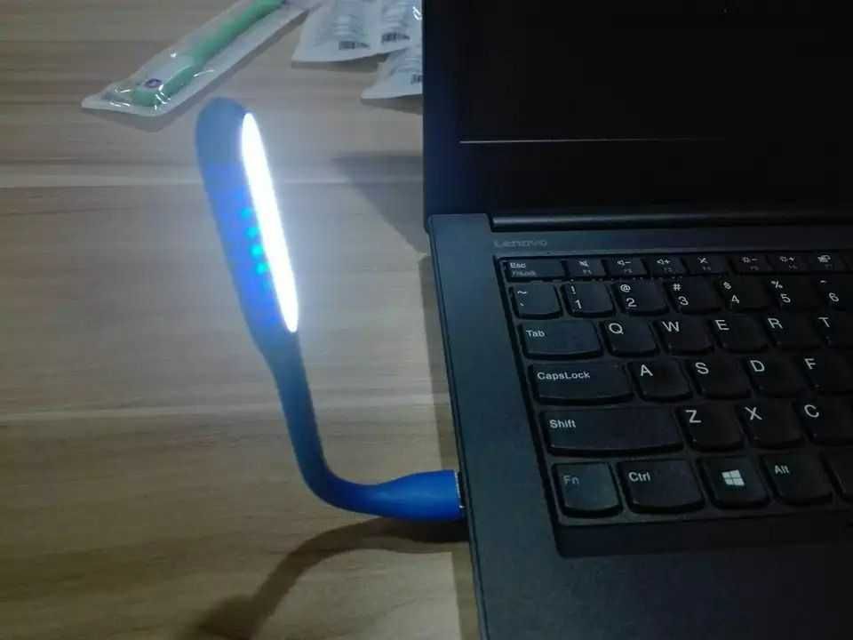 USB LED Гнучкий світильник портативний. USB Светильник.