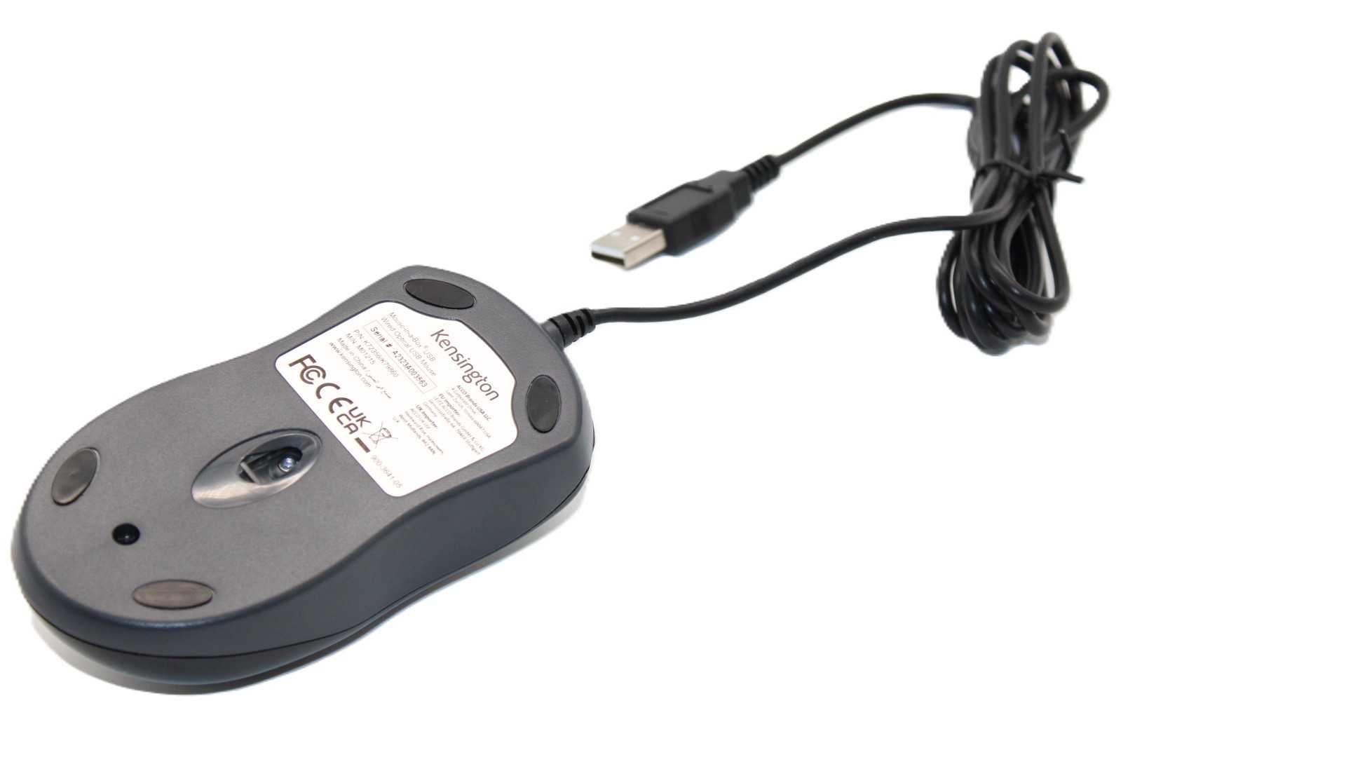 Przewodowa mysz Kensington Mouse-in-a-Box czarna