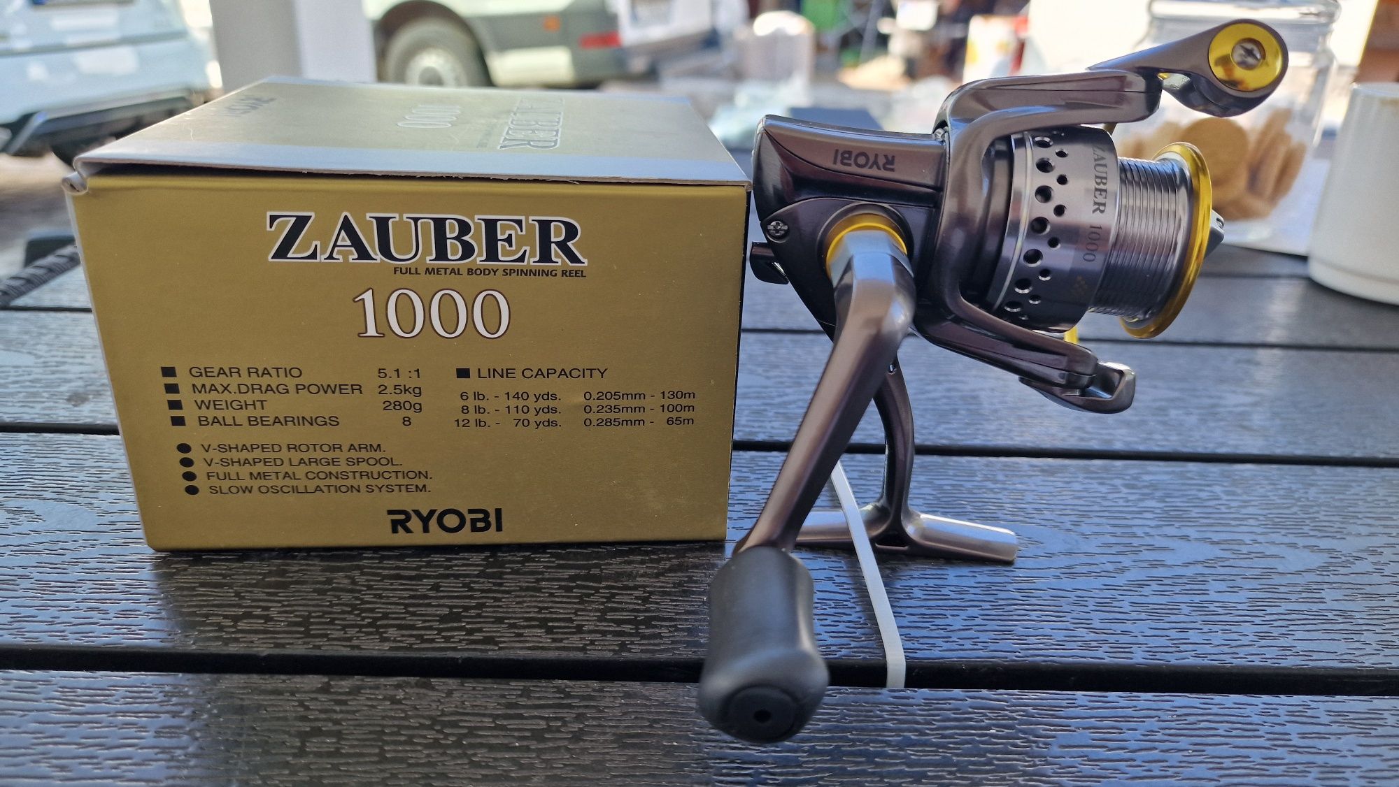 Котушка Ryobi Zauber 1000 По супер ціні! ОРИГІНАЛ!