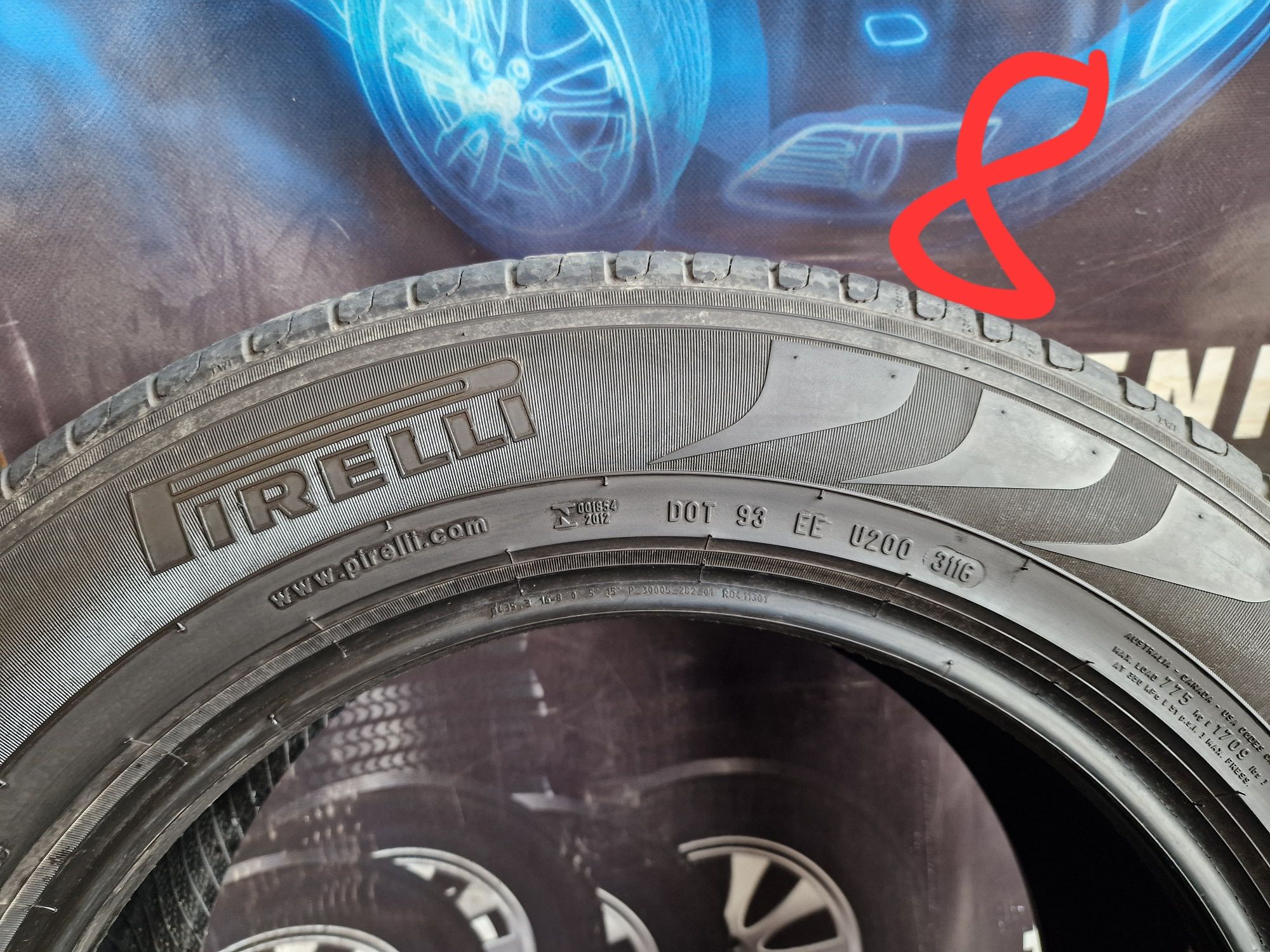 Opony letnie 215/65/17 Pirelli Para 7.8mm