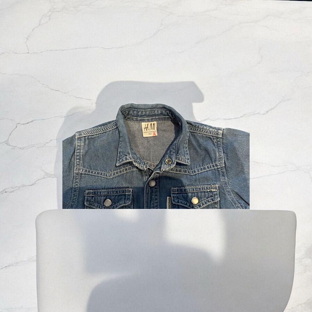 Zestaw 2 koszul dla chłopca H&M + Coccodrillo | Rozmiar 86/92