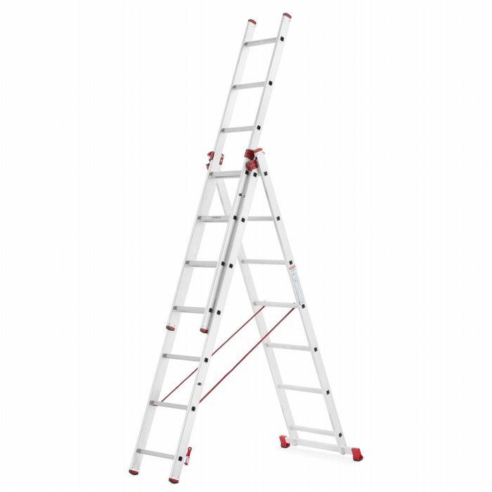 Drabina Aluminiowa 3x7 Polska 180KG