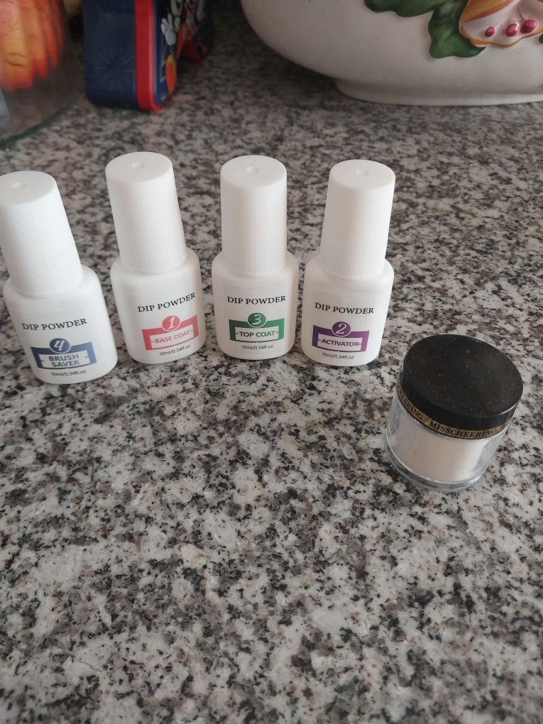 Unhas imersão pó