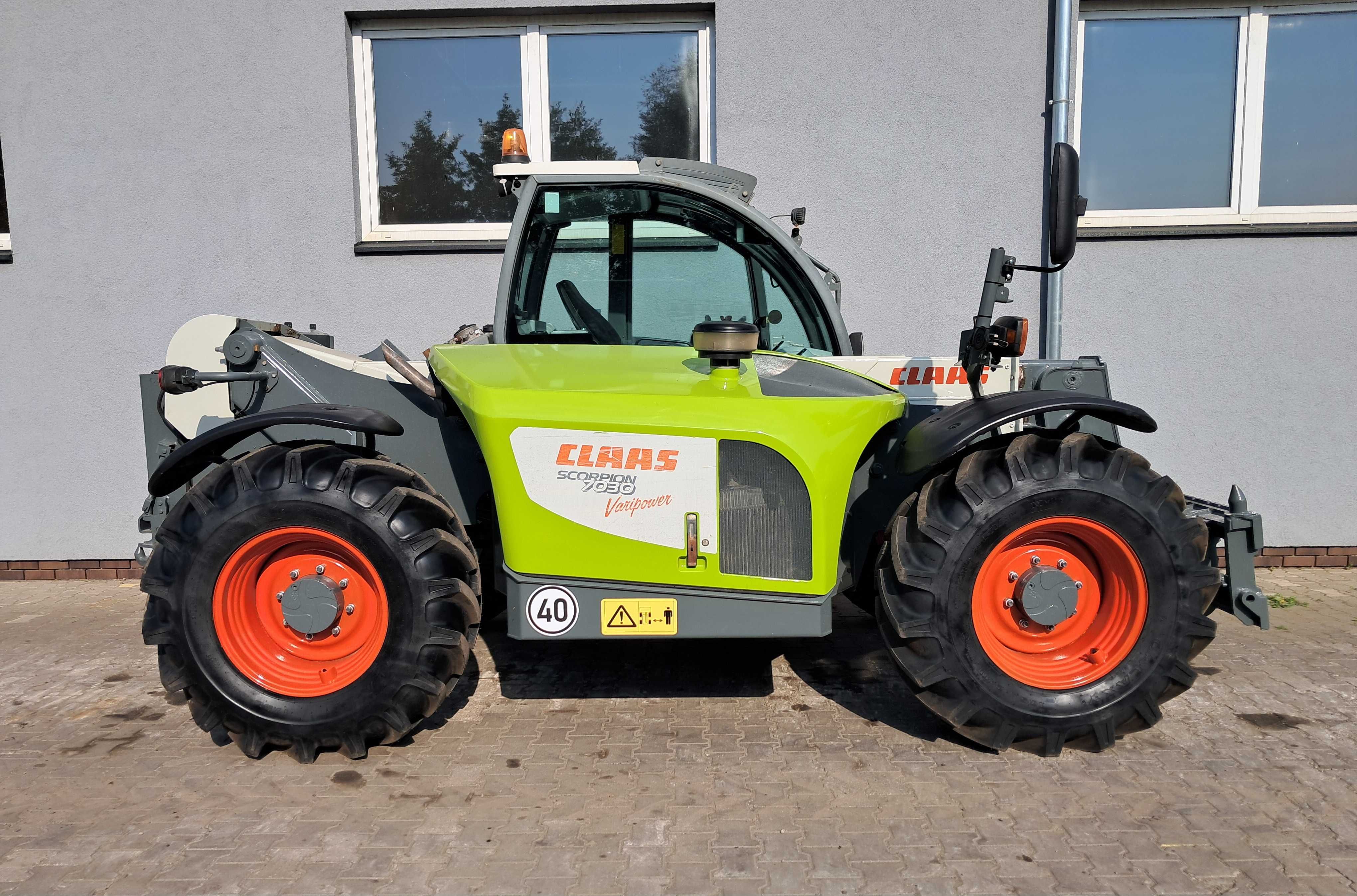 CLAAS SCORPION 7030 Plus Varipower Oryginał Full Opcja Klima 40km/h