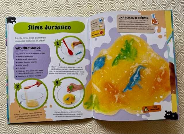 NOVO Livro Slimes - portes incluídos
