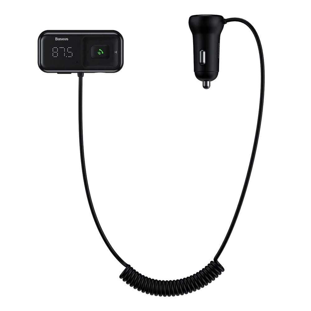 Baseus Transmiter FM Bluetooth AUX/SD 2xUSB Głośnomówiący Sklep Wwa