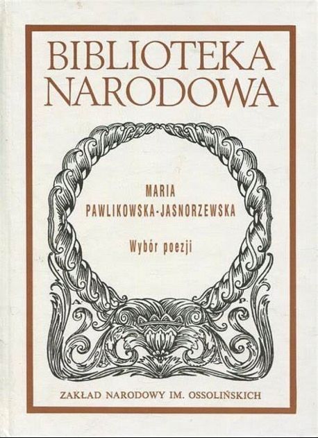 Jasnorzewska Wybór Poezji X7891