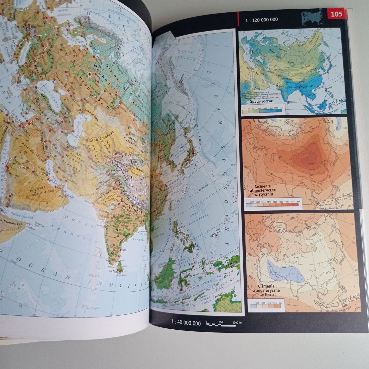 atlas geograficzny A4, Nowy, Geografia Demart