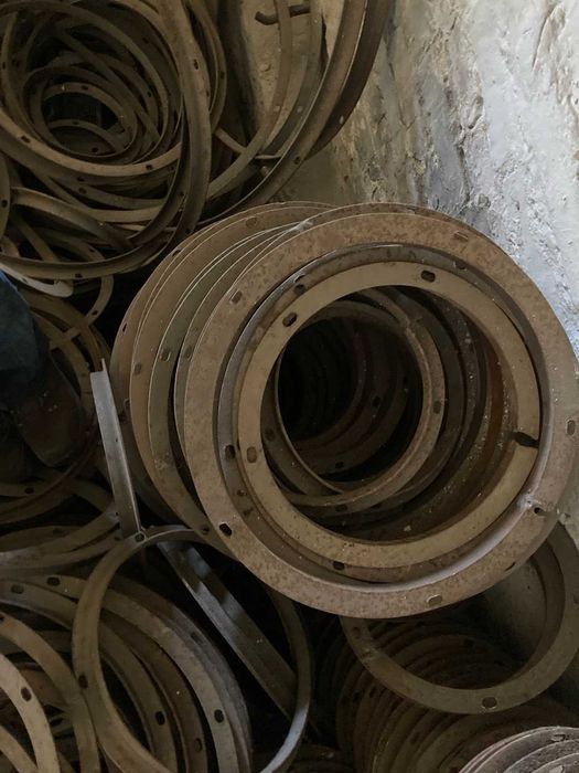 Фланці вентиляційні металеві з кутника 25х25, 35х35.