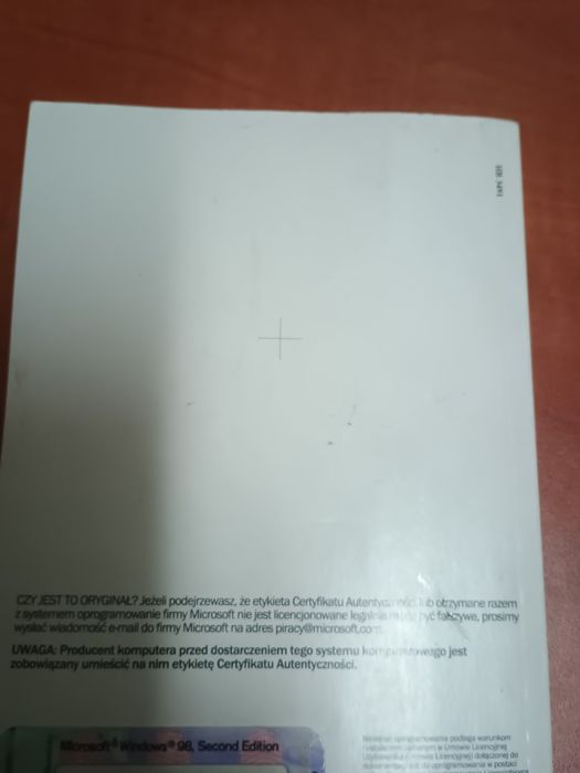 Uruchamianie Microsoft Windows 98 SE