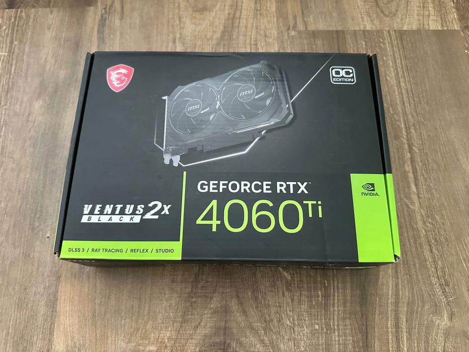 MSI GeForce RTX 4060 Ti Ventus 2X Black 16GB