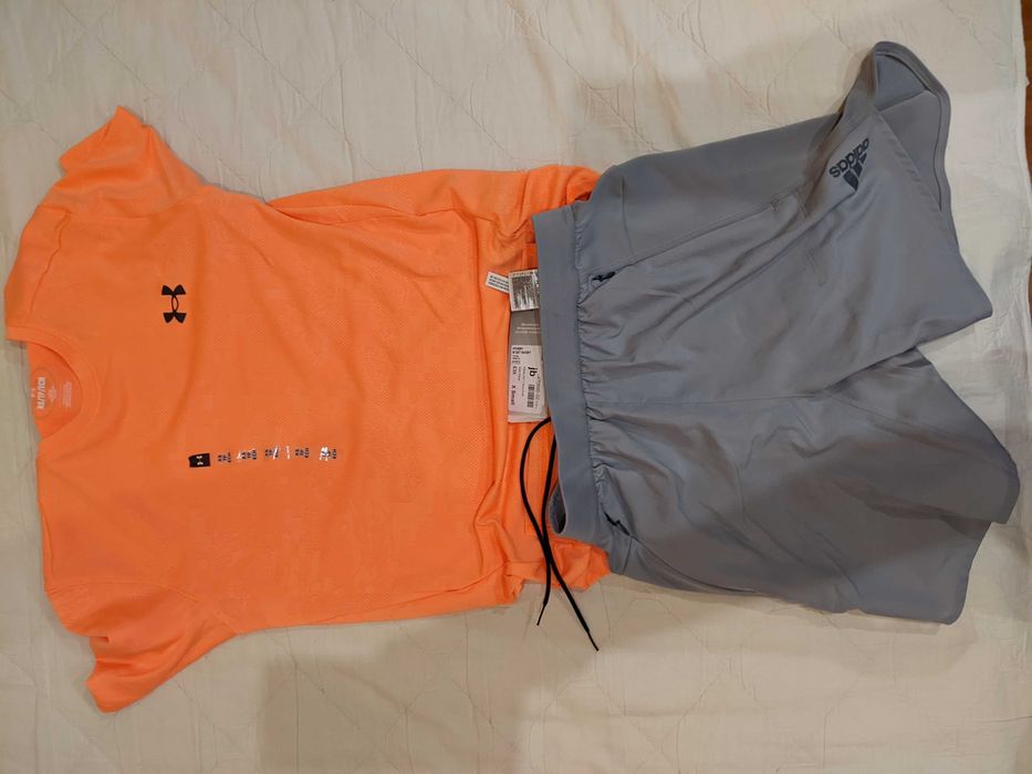 Шорти Adidas D4T 7 Short Sn99 XS + футболка Under Armour XS