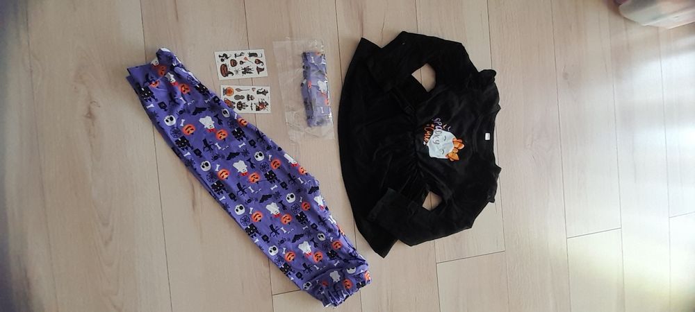 Nowy kostium przebranie na Halloween w dynie 4-5, 104-110