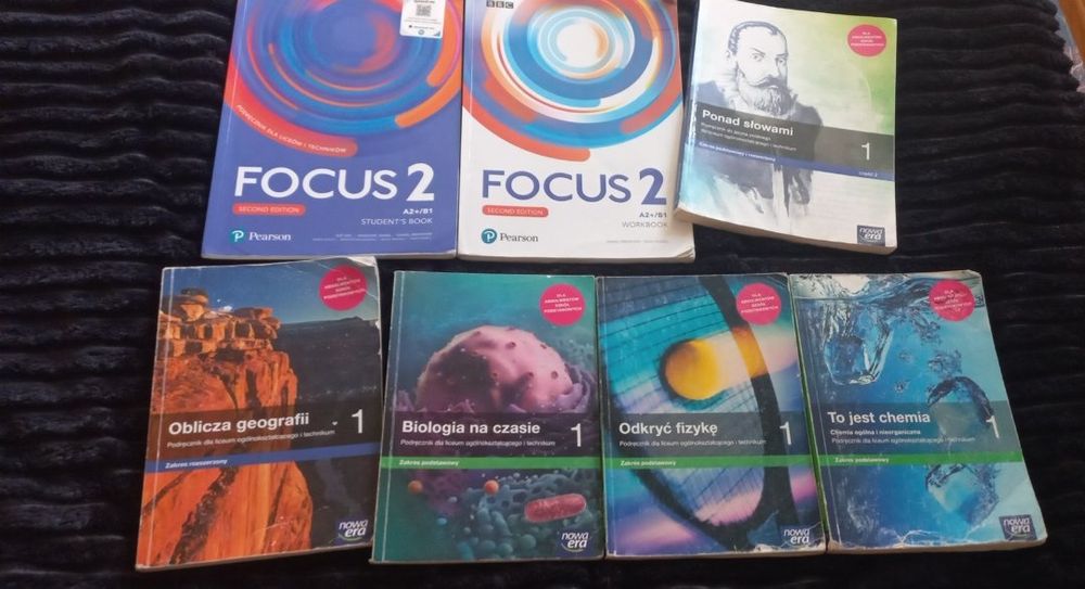 Książki do 1 klasy liceum , technikum