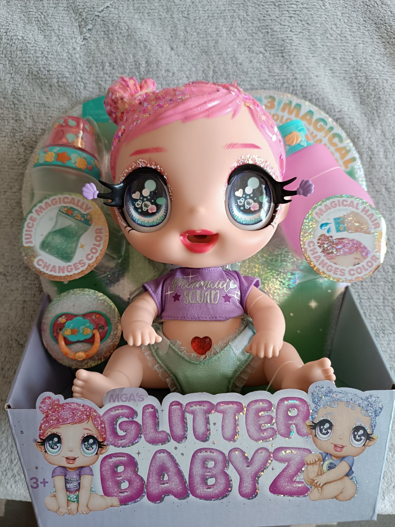 Лялька пупс Glitter babyz Marina Finley нова оригінал