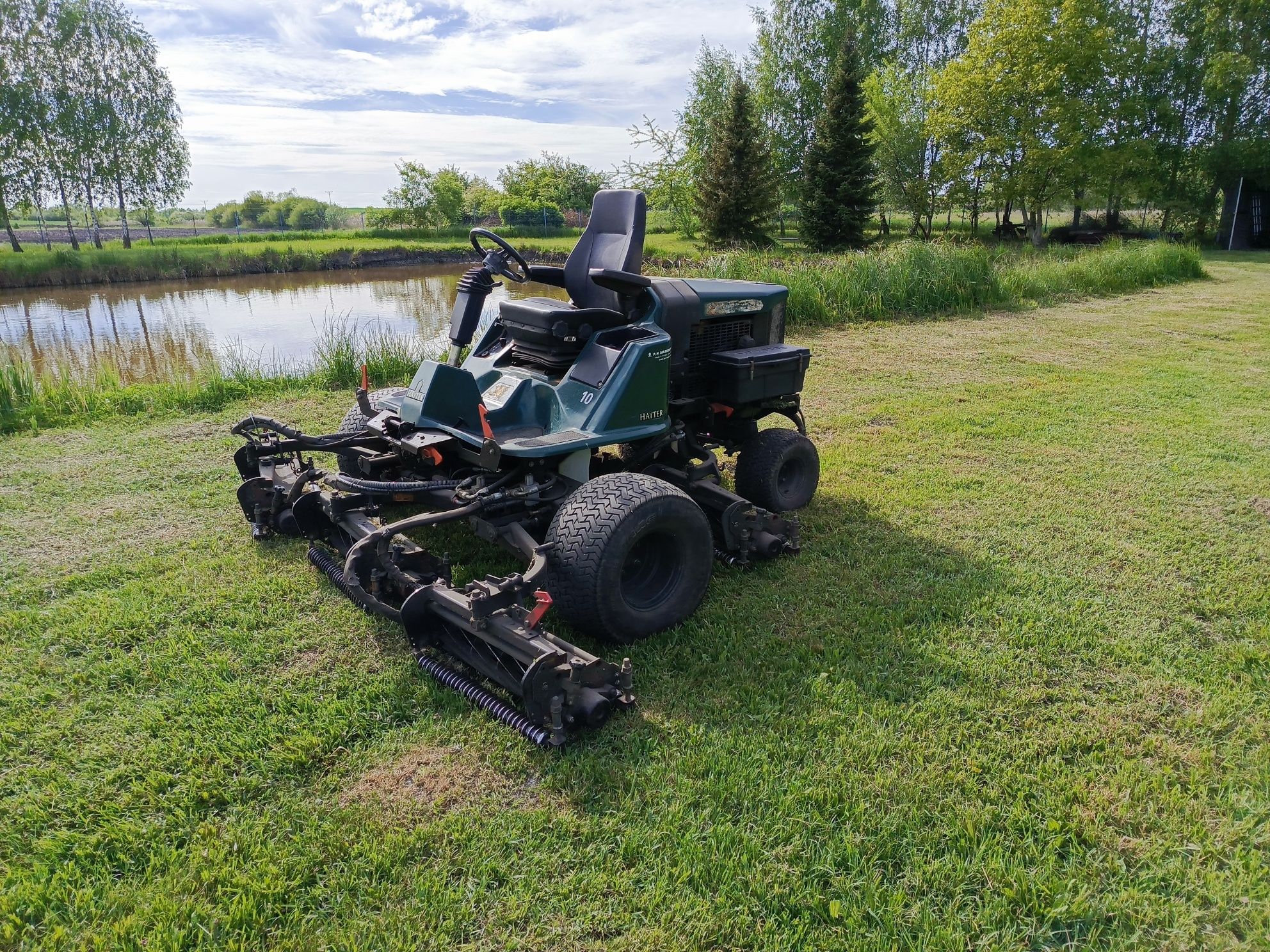 Profesjonalny Traktorek 3m koszenia HAYTER 4cyl Diesel Kubota  TANIO