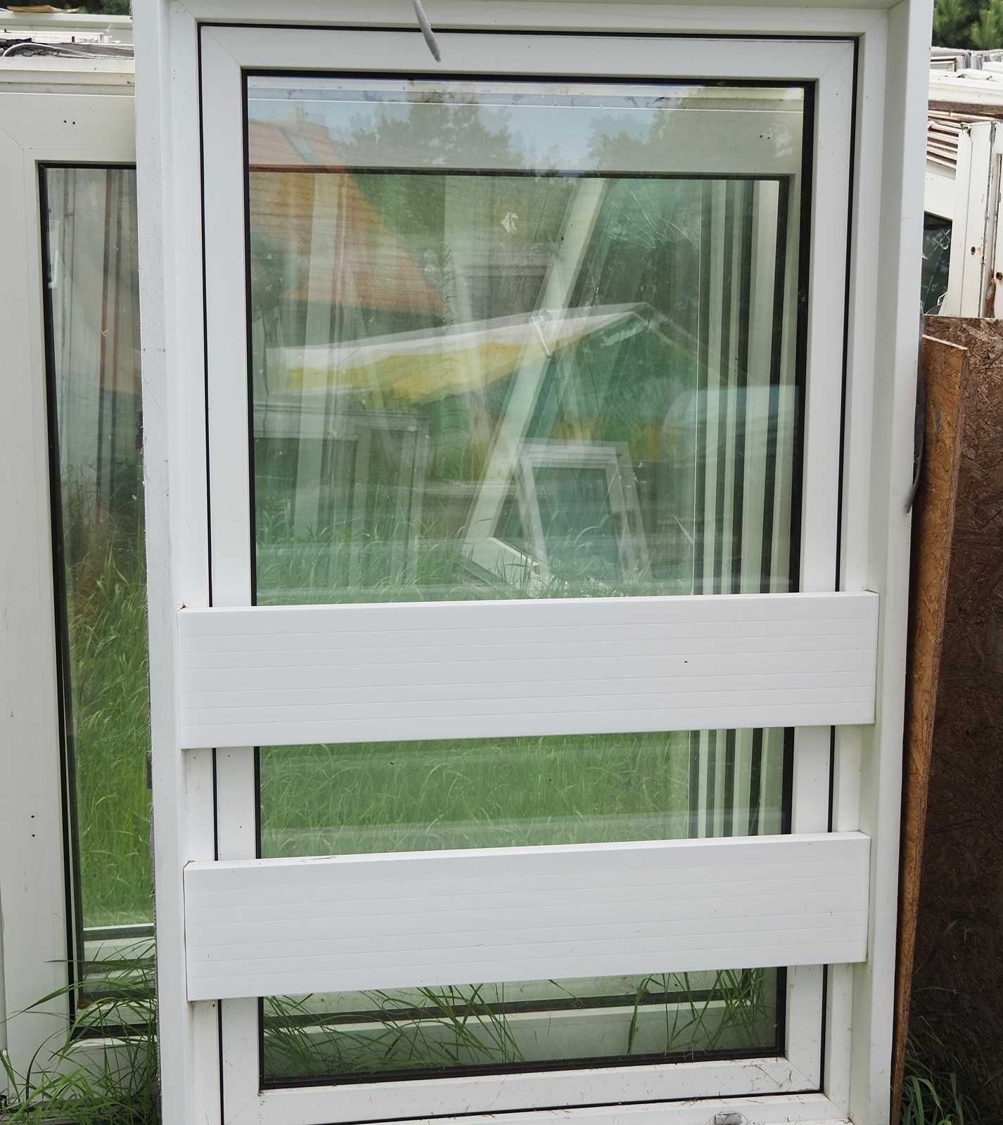 Okna duńskie PRIMO SYSTEM PCV, z demontażu 95/150  cm