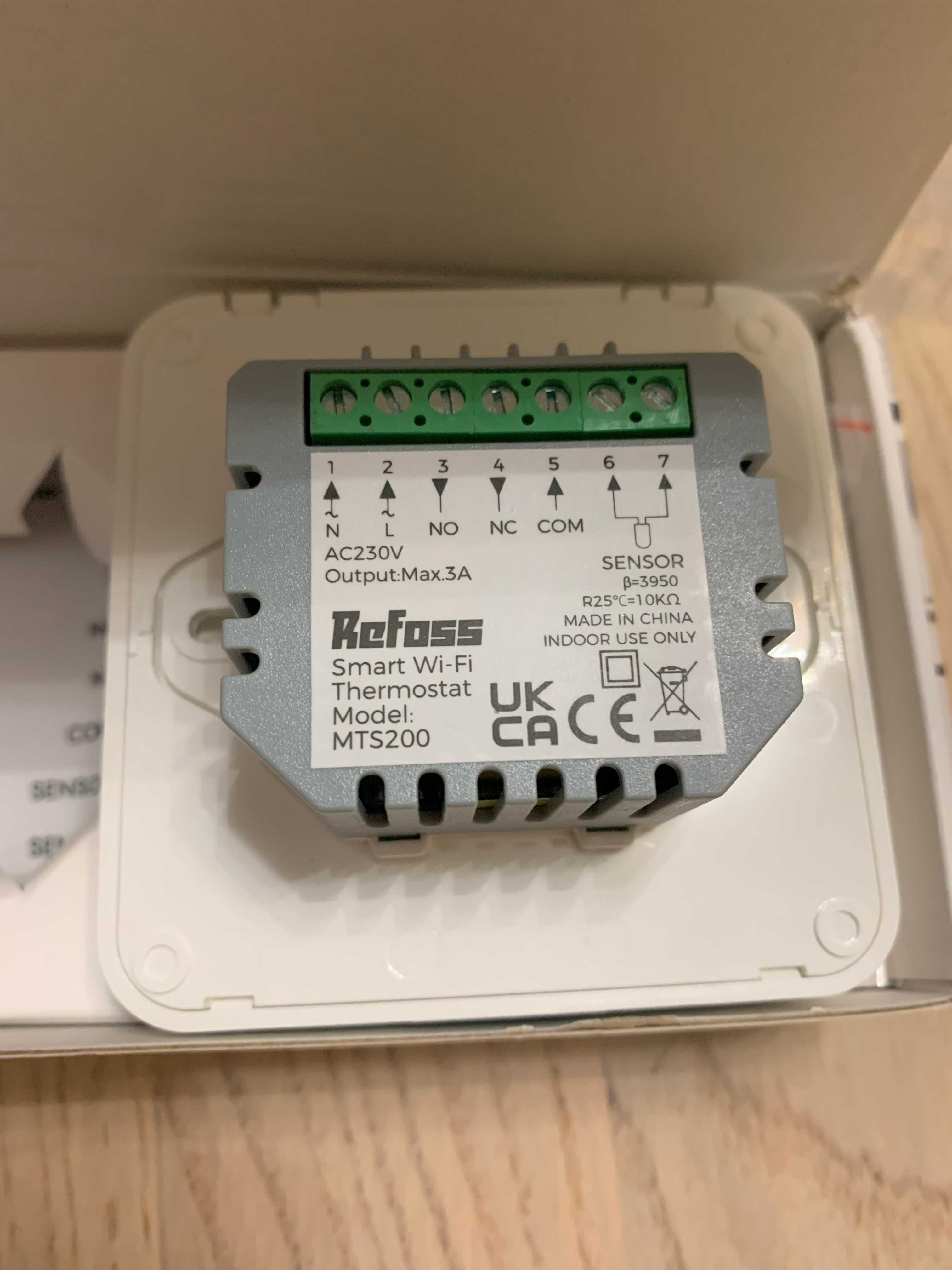 Розумний Wi-Fi термостат Refoss MTS200