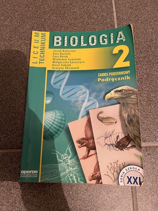 Biologia podrecznik klasa 2 operon zakres podstawowy