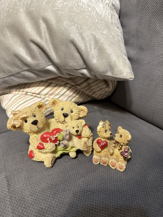 Miśki figurki zestaw misie