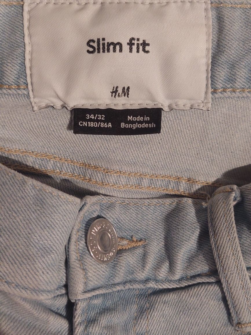 Jeansy Slim fit H&M