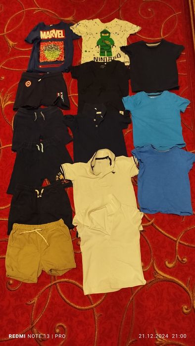 Летние костюмы наборы  для мальчика 2-4года, цена весь лот