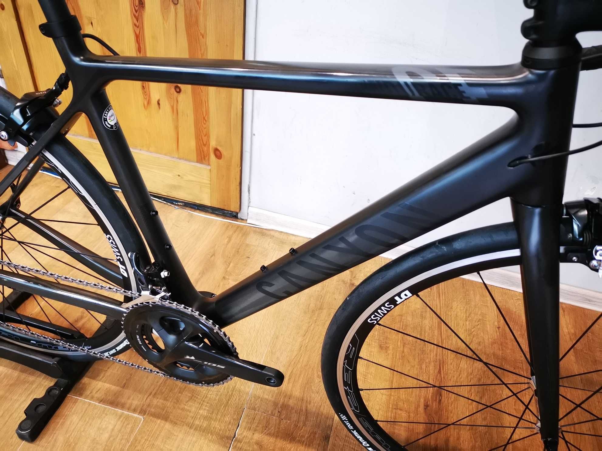 Rower szosowy, CANYON ENDURACE CF, Shimano 105 R7000, r53